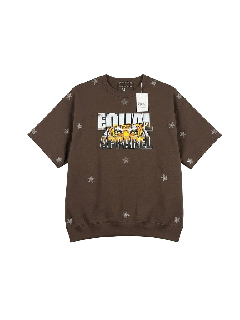 Equal Apparel Tiger Crewneck