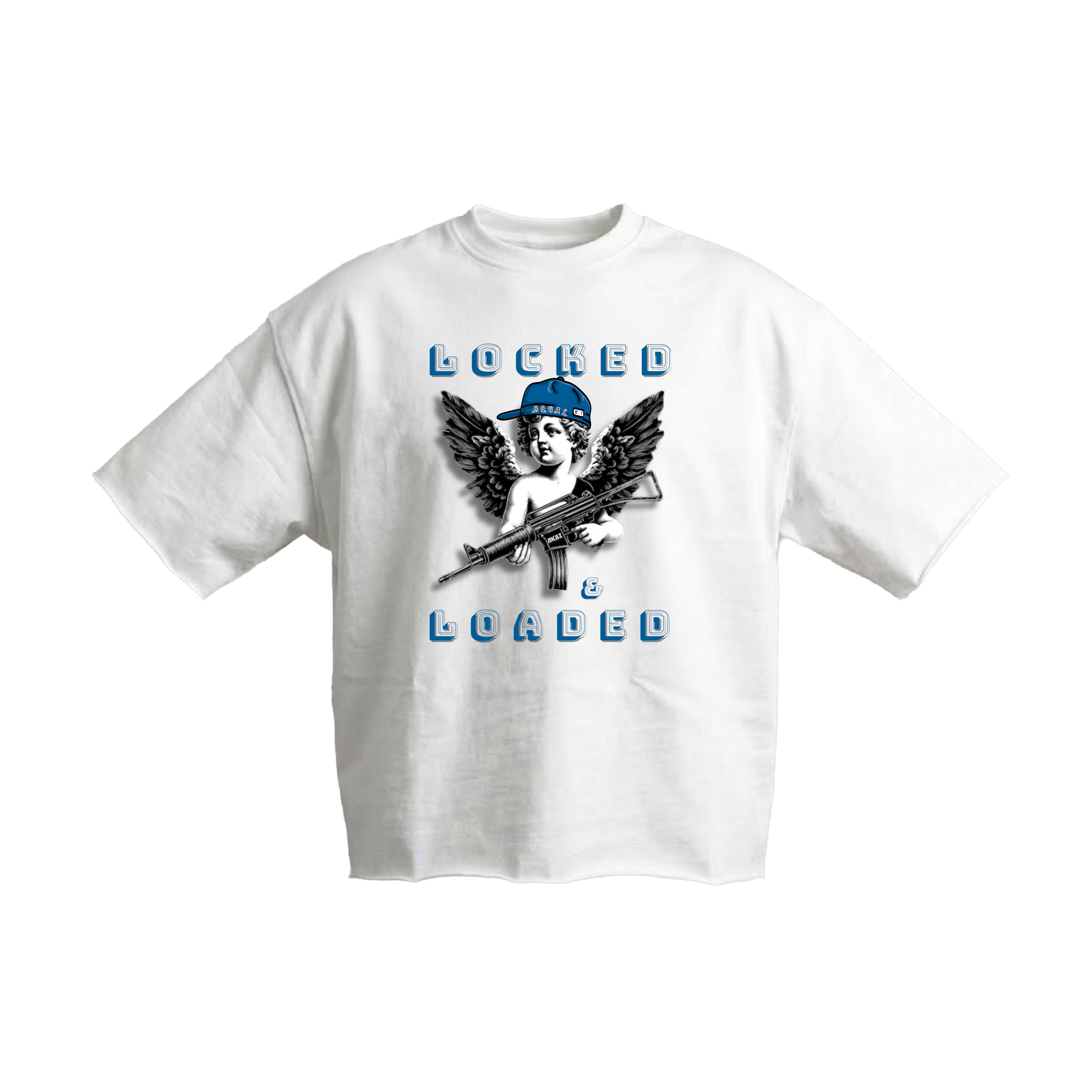 Guardian Angel Cropped Crewneck
